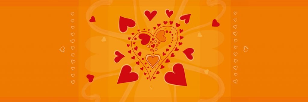 Red hearts pattern - learn to create artwork and illustrations with our Adobe Illustrator courses
